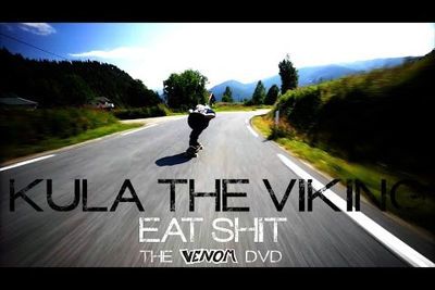 Video: Kula The Viking Aka The Nordic Downhill Monster, Bombs A Massive Hill In The Gorgeous Countryside, Nearly Eats Tarmac Multiple Times!