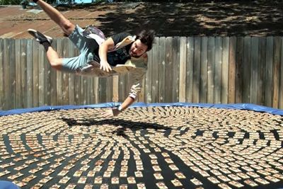 Video: 1000 Mousetraps...one Trampoline...watch The Slow Mo Guys Back In Action!