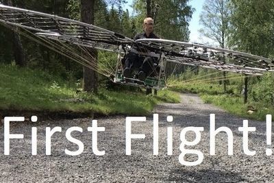 Video: Diy 72-rotor Flying Machine!!