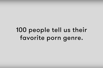 Video: 100 People Share Their Favorite Porn Genre!