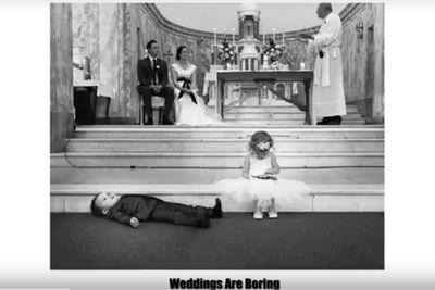 Video: Hilarious Pictures Of Children At Weddings
