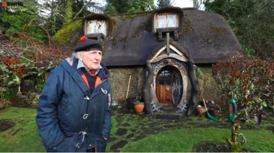 Octogenarian Lives In Real Life Hobbit House He Built In 1984