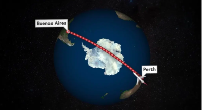 Why Commercial Airlines Don't Fly Over The South Pole