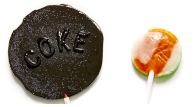 Artist Makes Giant Lollipops With The Hidden Sugar In Soft Drinks
