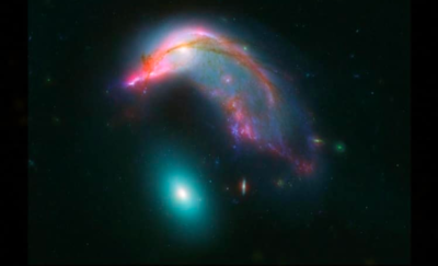 Nasa Reveals Amazing Galaxy Resembling A Penguin And An Egg