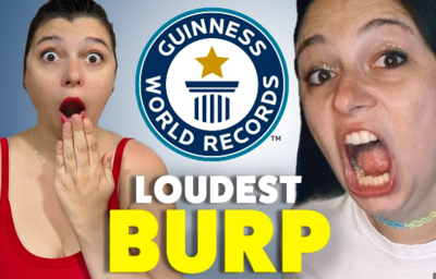 Loudest Female Burper In The World Turns Her Unique Skill Into A Positive Message