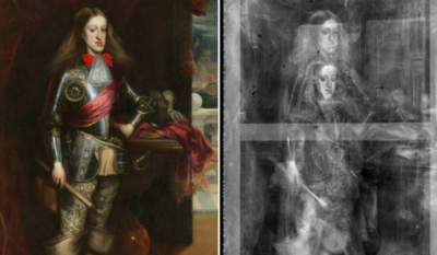 X-ray Reveals Incredible Younger King Charles Ii Underneath The Older King