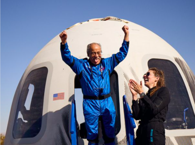 First Black Astronaut Candidate Finally Makes It To Space At Age 90