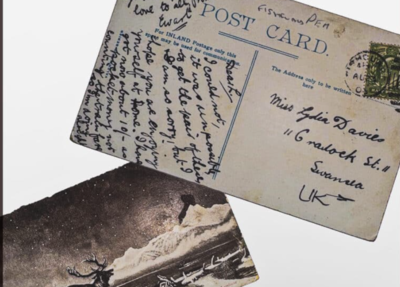 Wales Family Reunites After A 121 Delayed Post Card