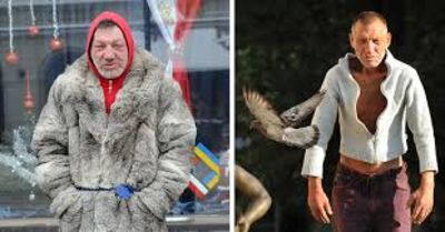 Homeless Ukrainian Man Becomes Unexpected Style Icon